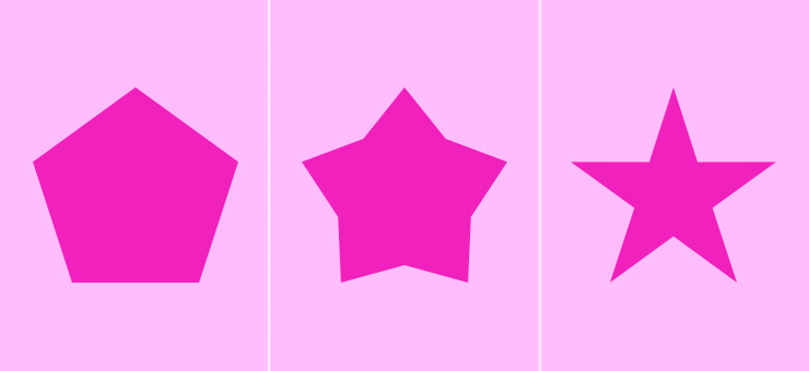 Como desenhar uma estrela perfeita de 5 pontas no Photoshop
