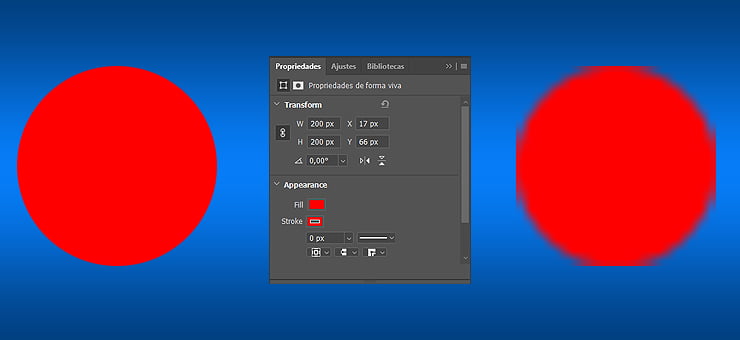 Formas vetoriais versus formas de pixel no Photoshop